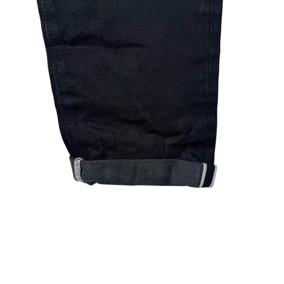 Rogue Territory RGT Skinny Waist 31 Black Japan Selvedge Denim NIHON MENPU - Picture 2 of 12